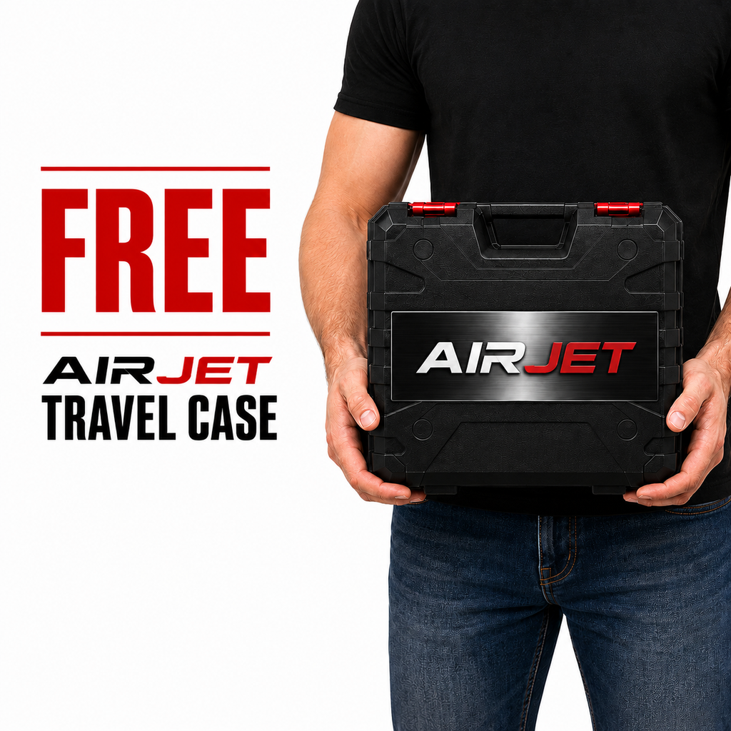 AIRJET™ PRO Portable Pressure Washer | 2 Batteries | Free Travel Case